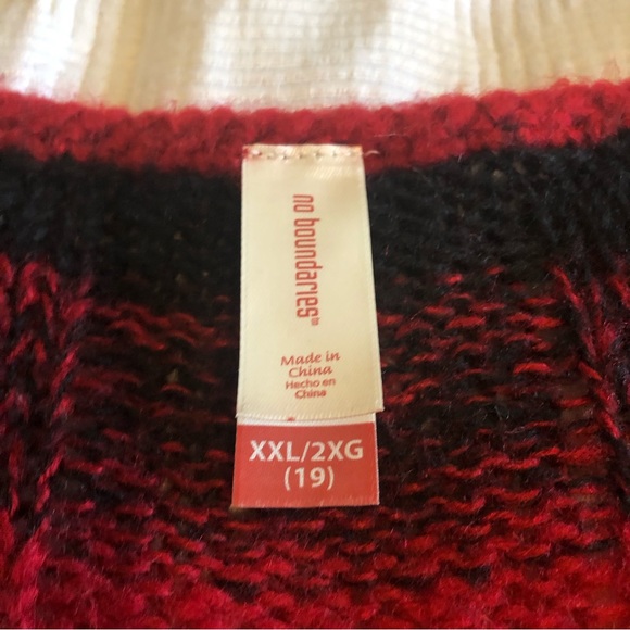 NoBo Striped Sweater Dress or Tunic with Pockets - Picture 5 of 8